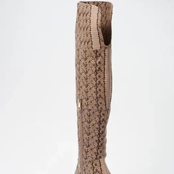 NWOB Louise et. Cie Vayna Over-the-knee Snake Boots - Picture 4 of 10